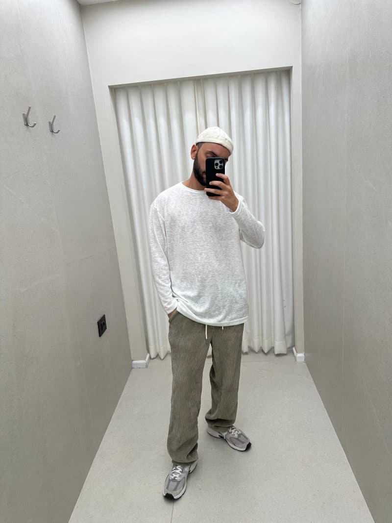 ⁦Linen long sleeve⁩ – תמונה ⁦3⁩