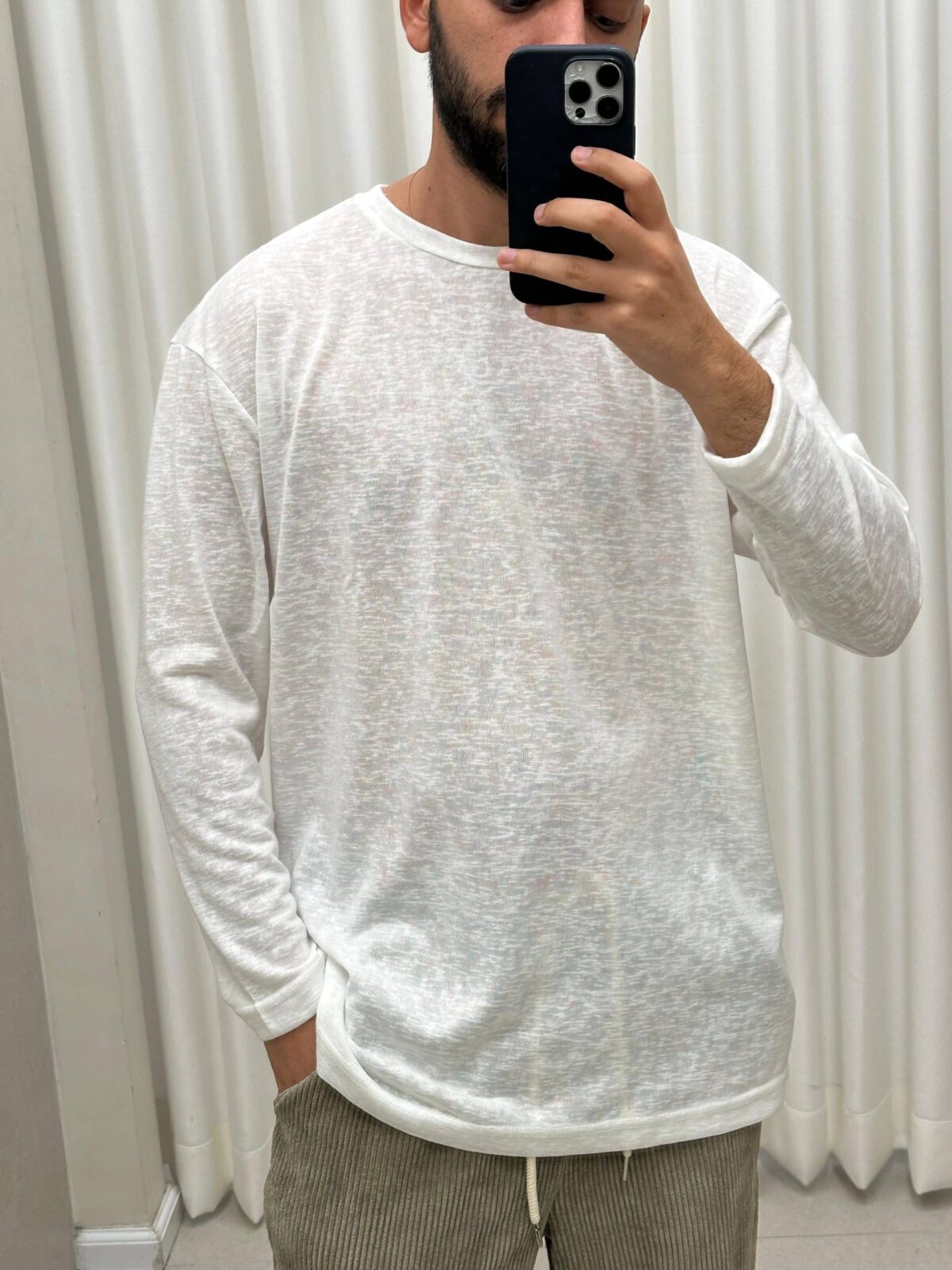 Linen long sleeve