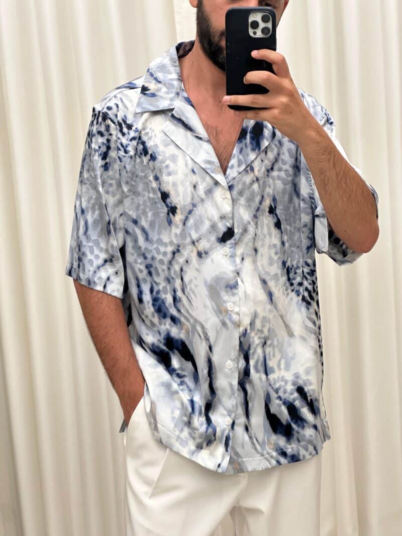 ⁦Leopard Print Shirt⁩ – תמונה ⁦3⁩