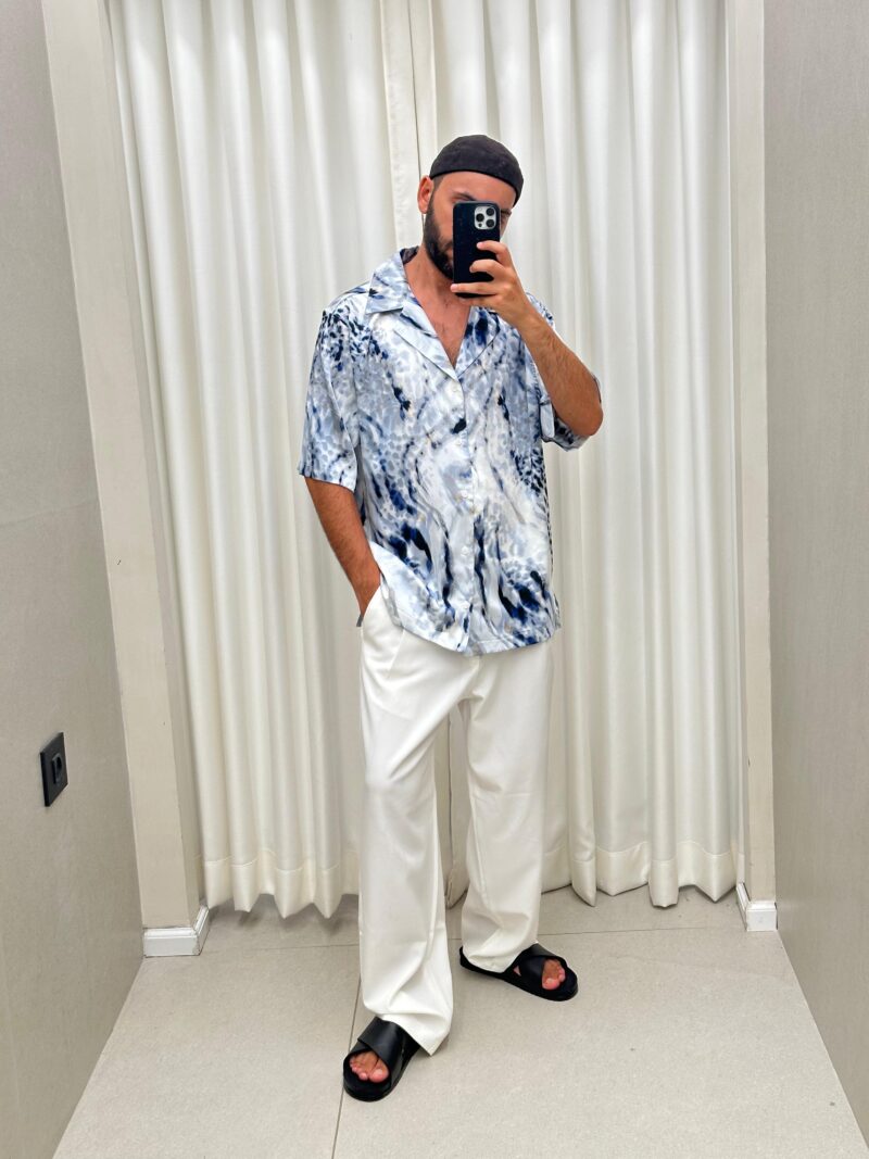 ⁦Leopard Print Shirt⁩ – תמונה ⁦4⁩