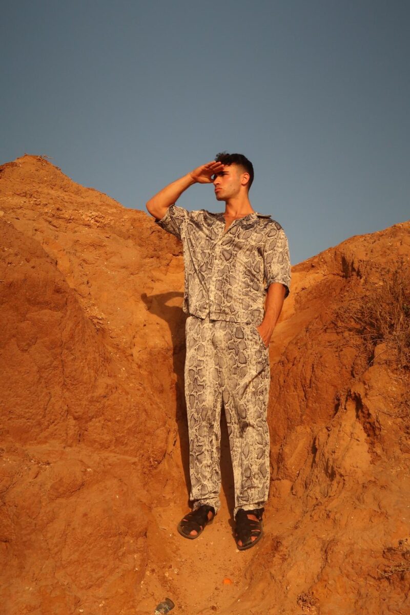 ⁦Snake Print Pants⁩ – תמונה ⁦2⁩