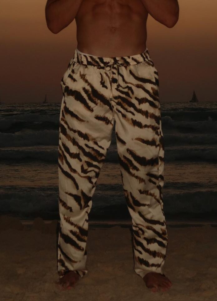 Tiger Print Pants