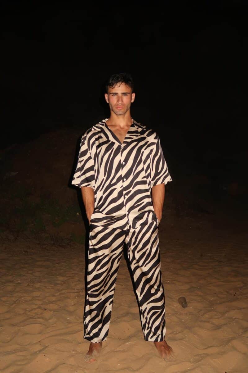 Zebra Print Pants