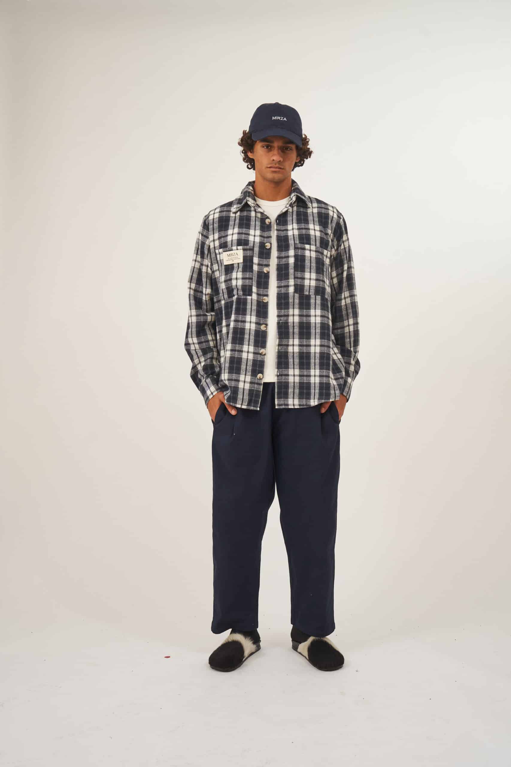 Checked Overshirt – תמונה 4