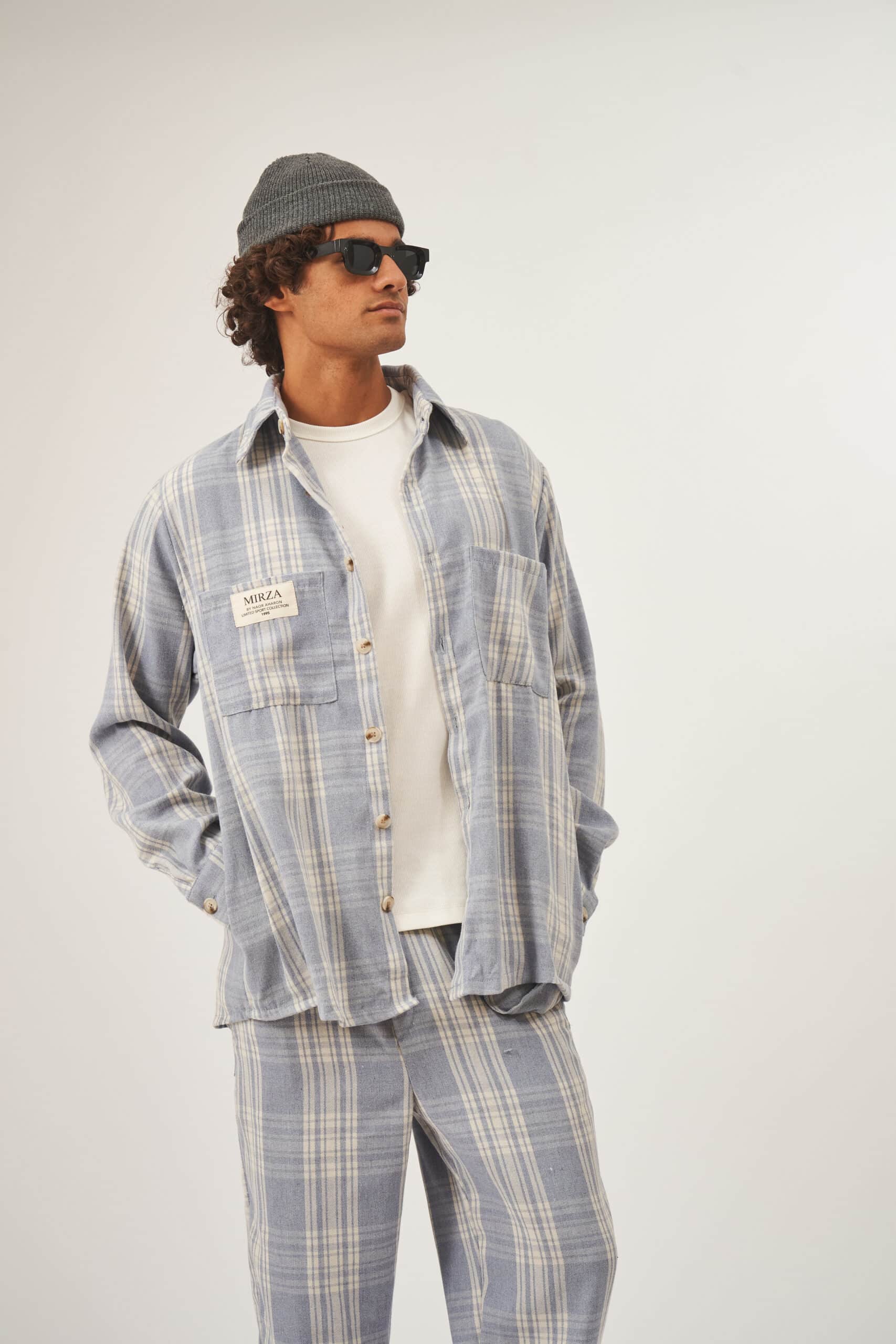 Checked Overshirt – תמונה 2