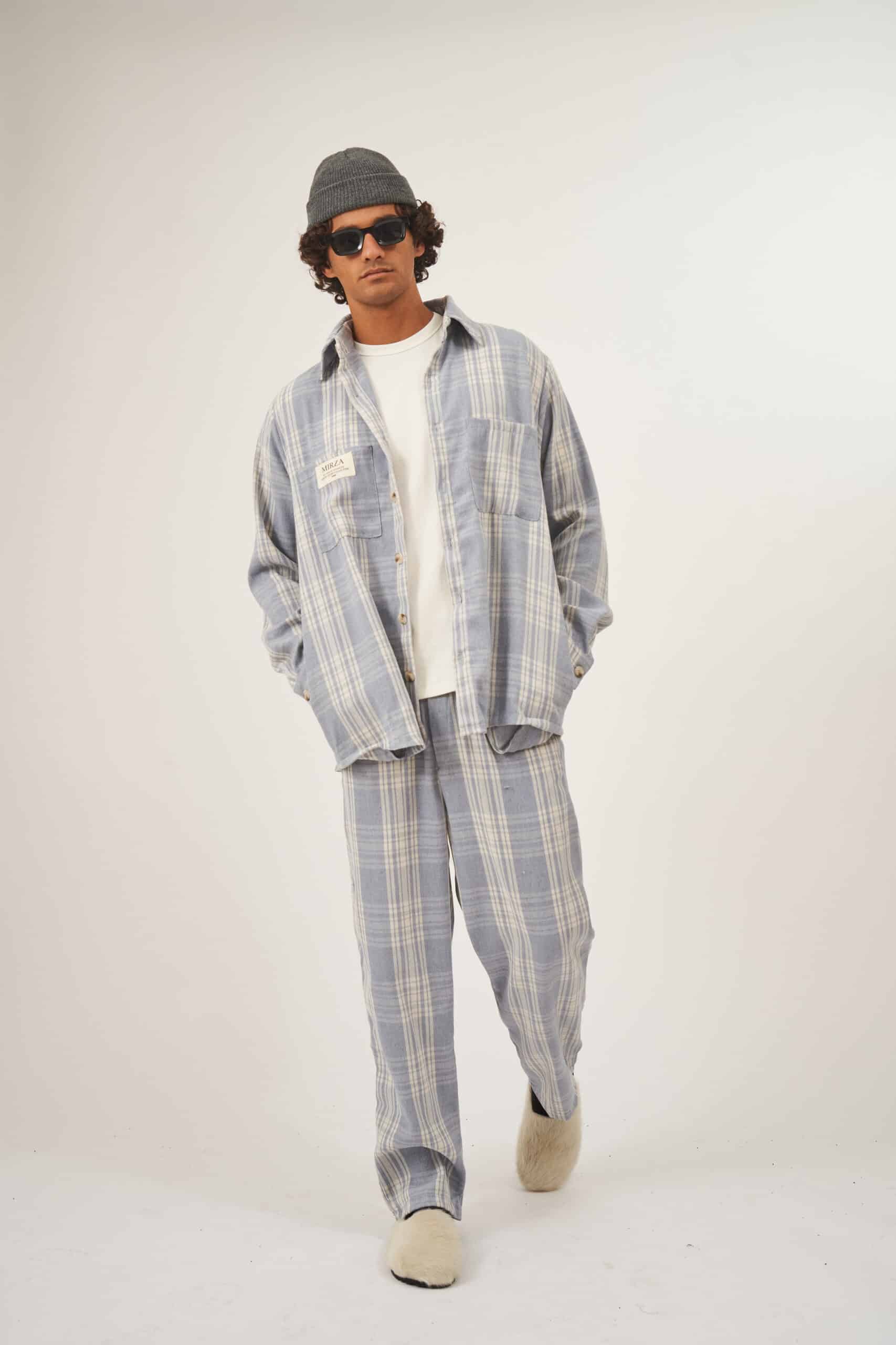 Checked Overshirt – תמונה 4
