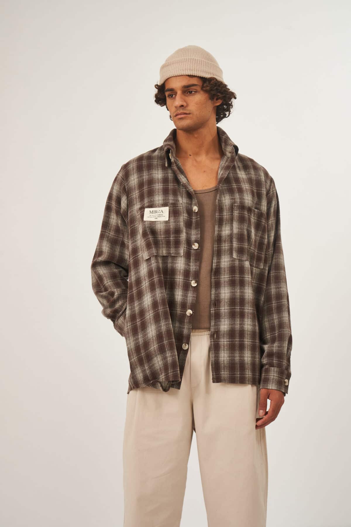 Checked Overshirt