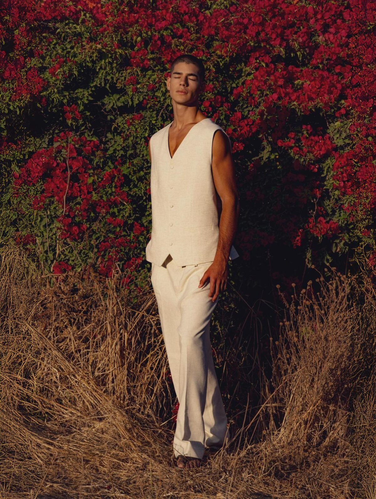 James Linen Pants