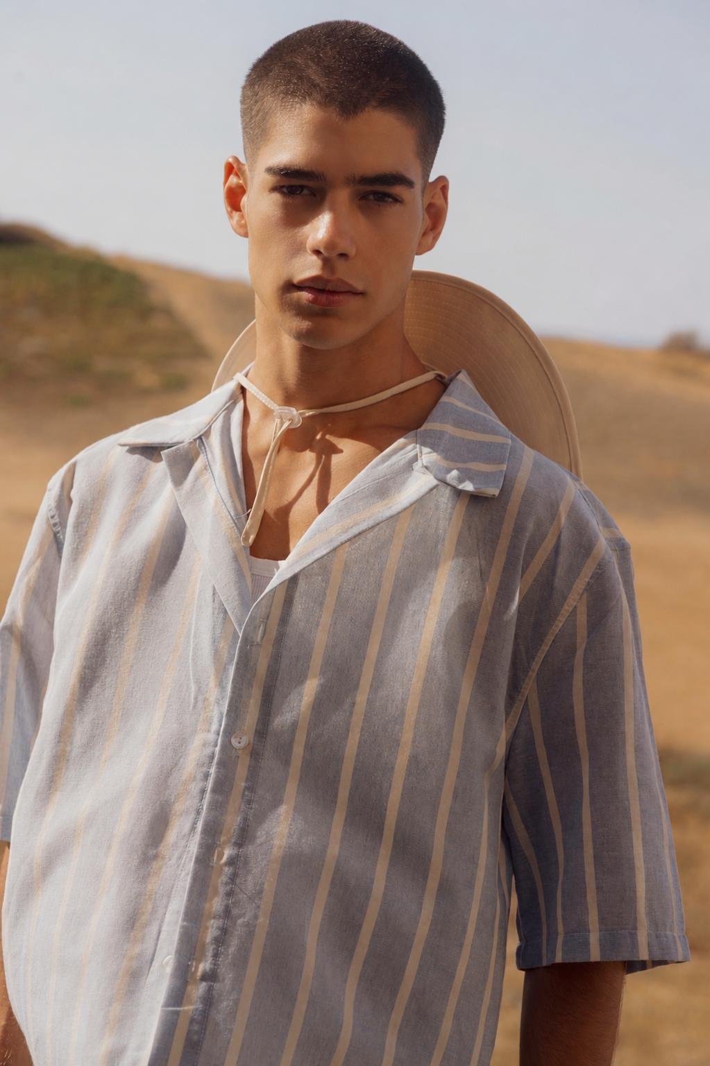 Croped Striped Shirt