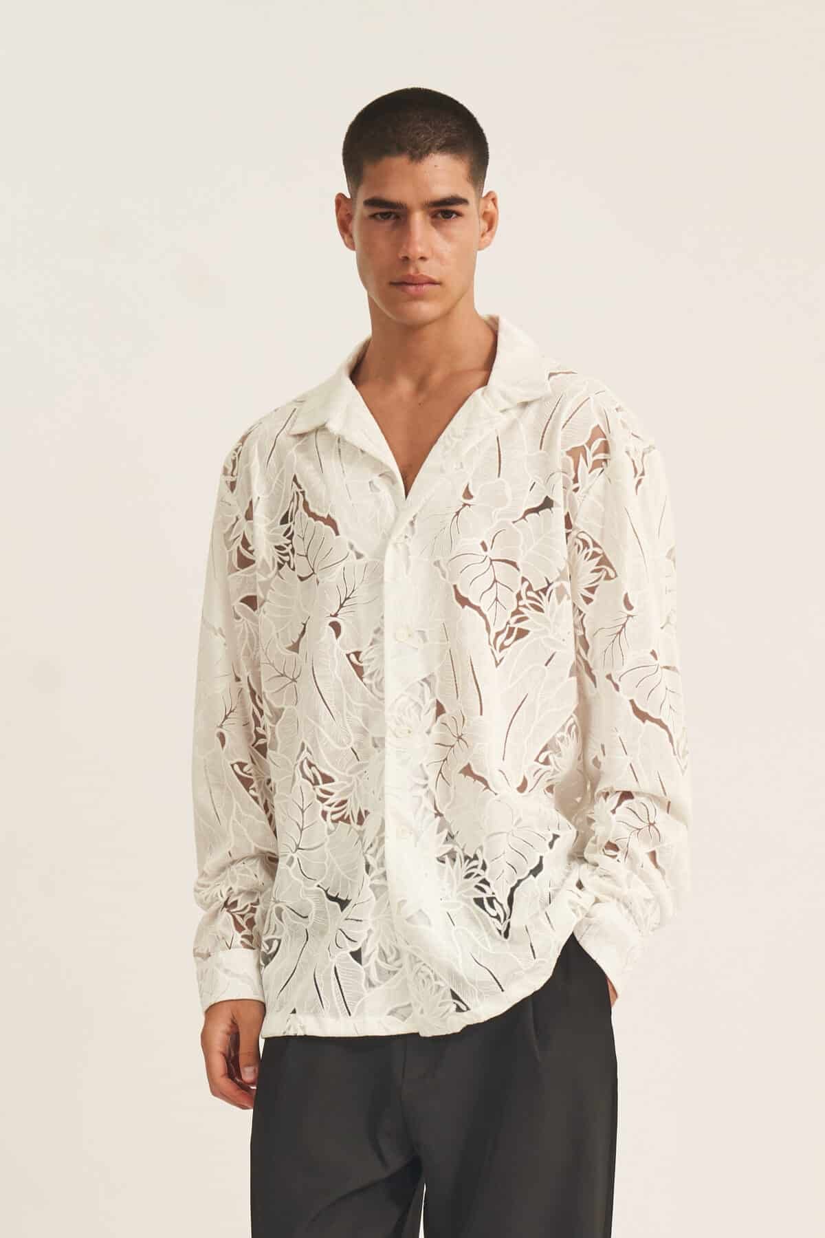 White Leaf Shirt